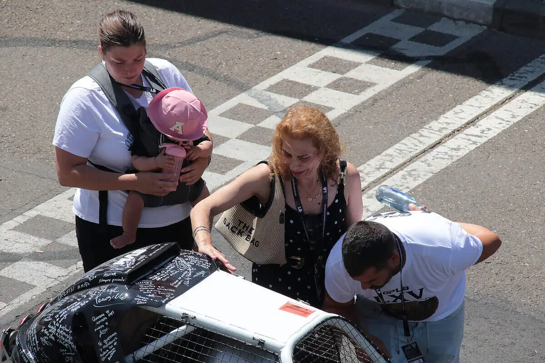 Gran Premio de Velocidad Ciudad de La Ba&ntilde;eza; acto de homenaje a Abel Ramos