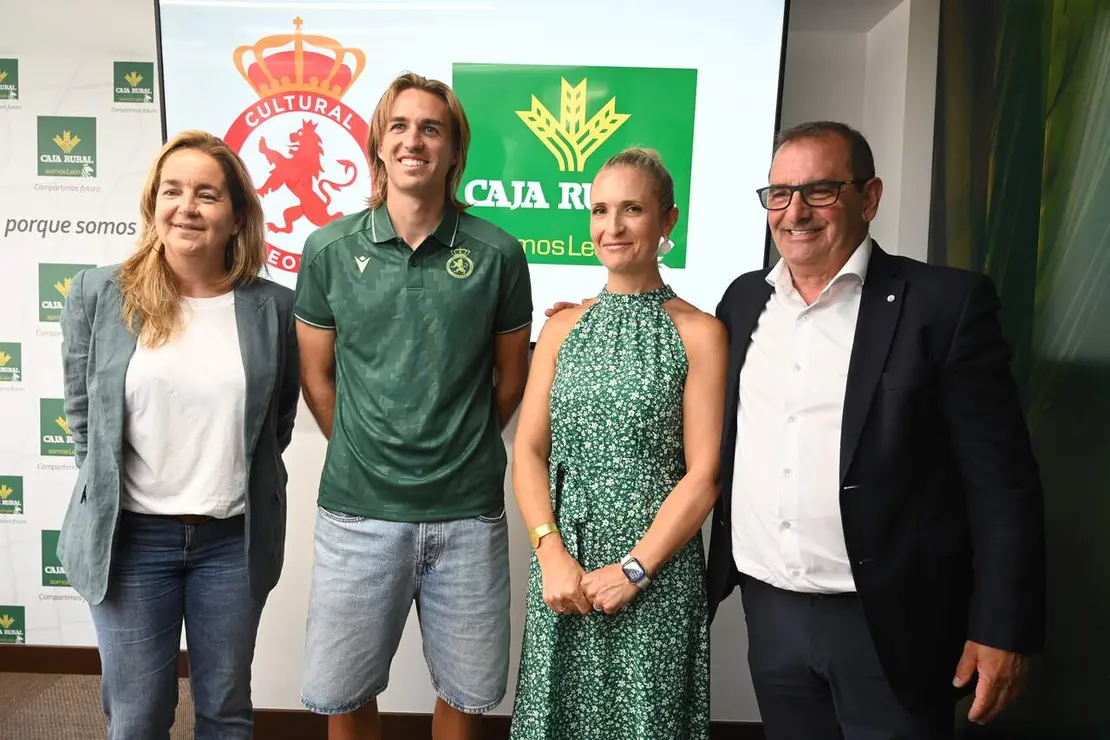 Presentaci&oacute;n del patrocinio de Caja Rural a la Cultural y Deportiva Leonesa