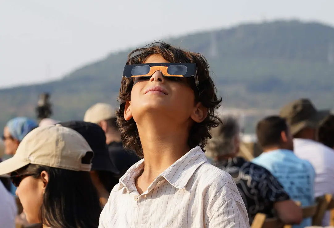 Eclipse total de sol visto desde Ponferrada