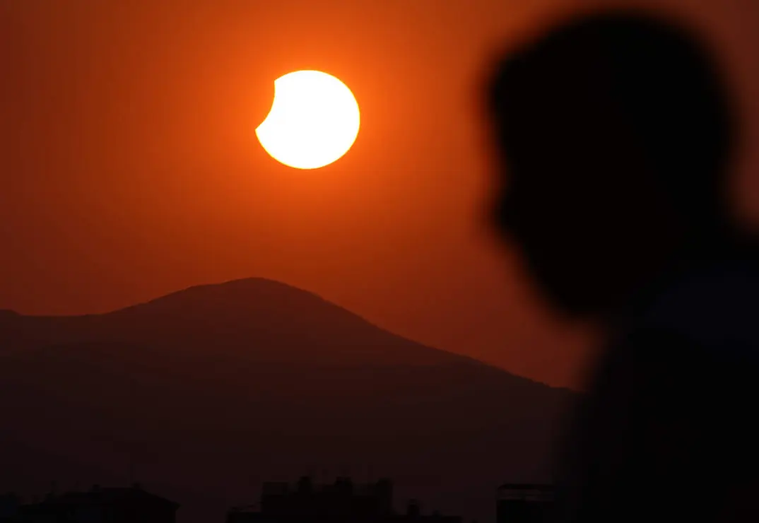 Eclipse total de sol visto desde Ponferrada