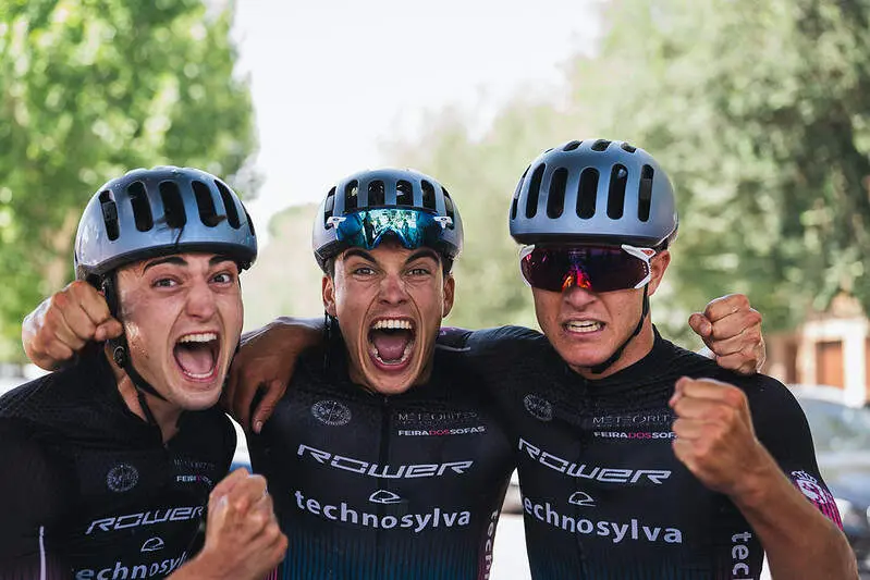 'Etap&oacute;n' y remontada del Technosylva Bembibre en la Vuelta a Castilla-La Mancha. Foto: TRBCT.