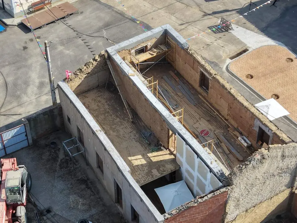 La Antigua avanza en la rehabilitaci&oacute;n de su Casa de Cultura con una inversi&oacute;n de m&aacute;s de 60.000 euros.