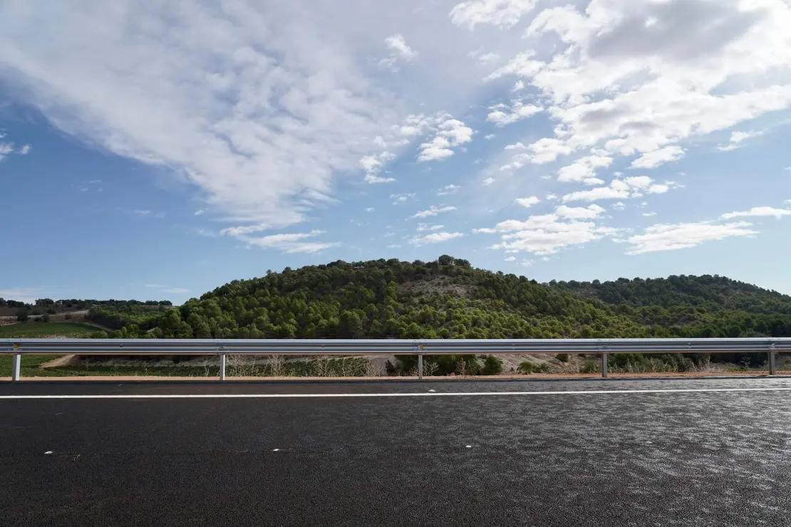 El ministro de Transportes y Movilidad Sostenible, &Oacute;scar Puente, preside la puesta en servicio de dos nuevos tramos de la Autov&iacute;a del Duero, A-11, entre Tudela de Duero y Quintanilla de Arriba, en la provincia de Valladolid