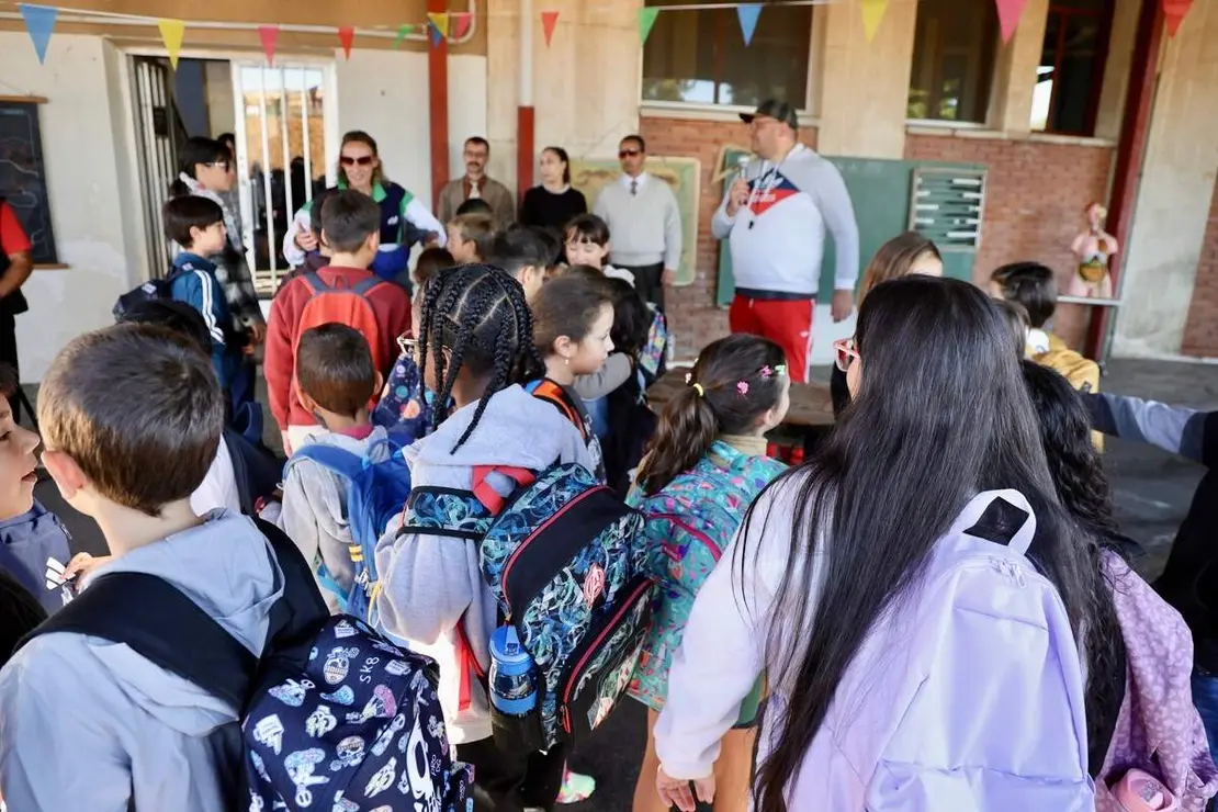 Inicio del curso escolar en el CEIP San Isidoro de Le&oacute;n