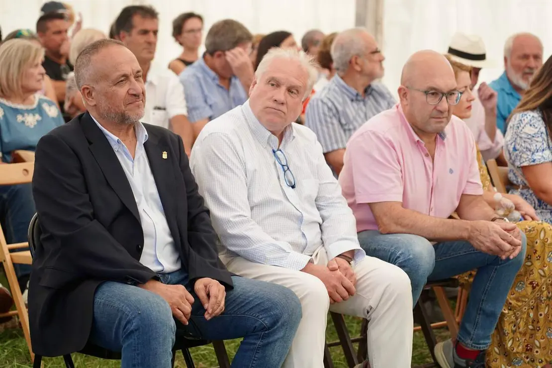 El presidente de la Diputaci&oacute;n y del Instituto Leon&eacute;s de Cultura, Gerardo &Aacute;lvarez Courel, interviene en el Gran Concejo promovido por el ILC que se celebra en Mansilla de las Mulas (Le&oacute;n)