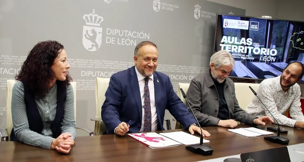 Un instante de la presentaci&oacute;n realizada este lunes en la Diputaci&oacute;n de Le&oacute;n.