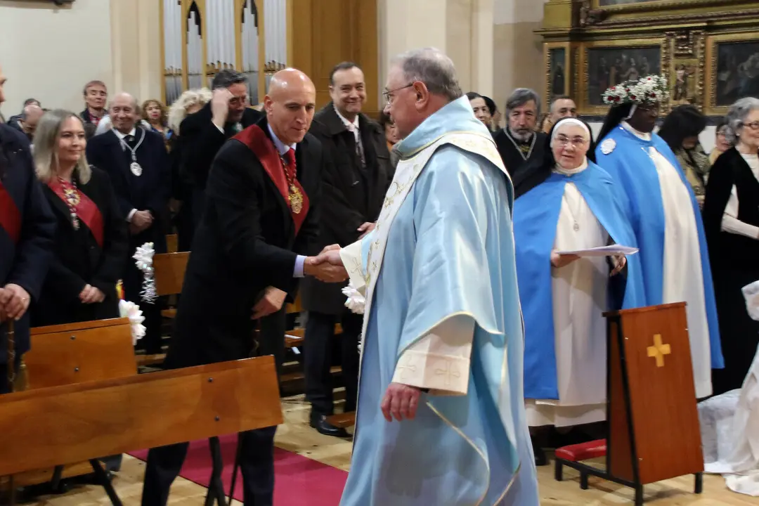 El obispo de León Luis Ángel de las Heras.