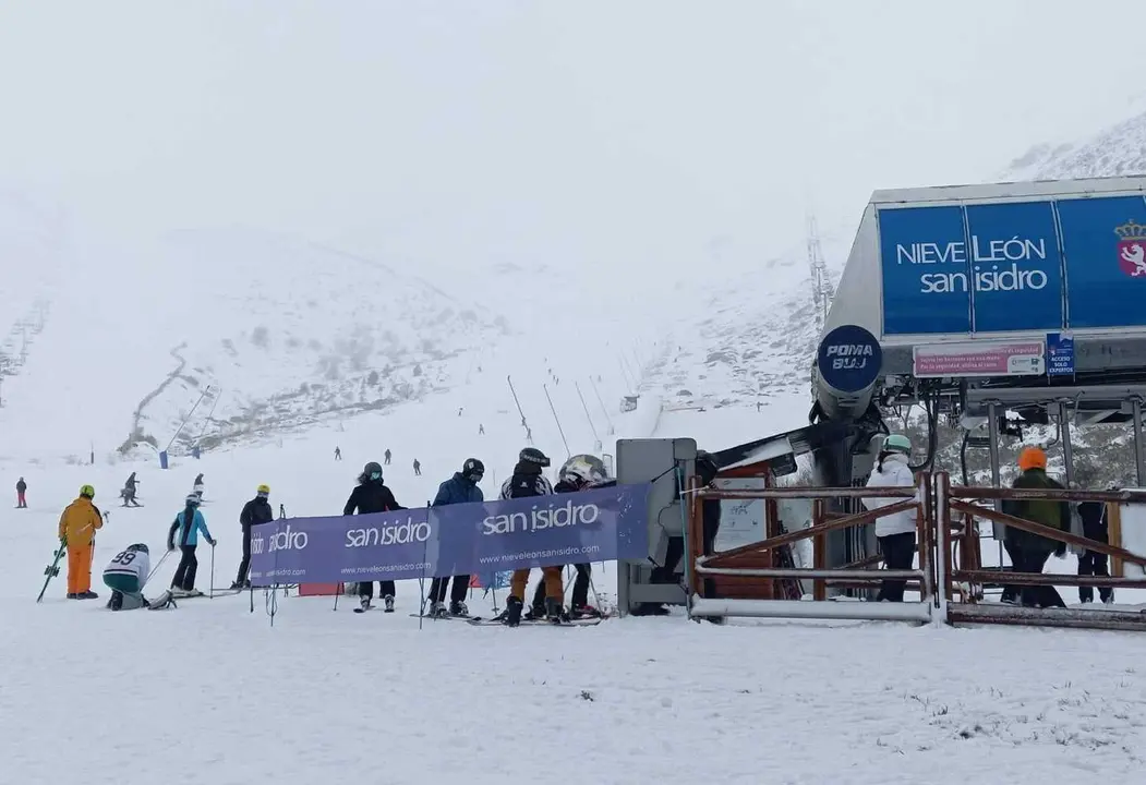 Imagen de la estación invernal de San Isidro.