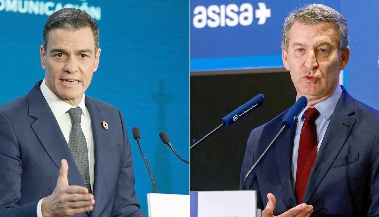 El año 2025 empieza en lo electoral con un PP que remonta sus perspectivas electorales y un PSOE que sigue por delante, pero a la baja.