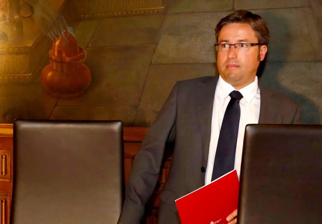 Emilio Orejas, en su etapa como presidente de la instituci&oacute;n provincial.