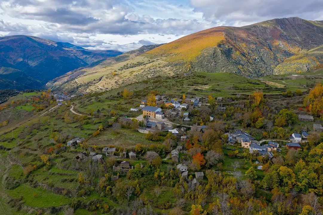 La localidad de Castrillo de Cabrera (León).