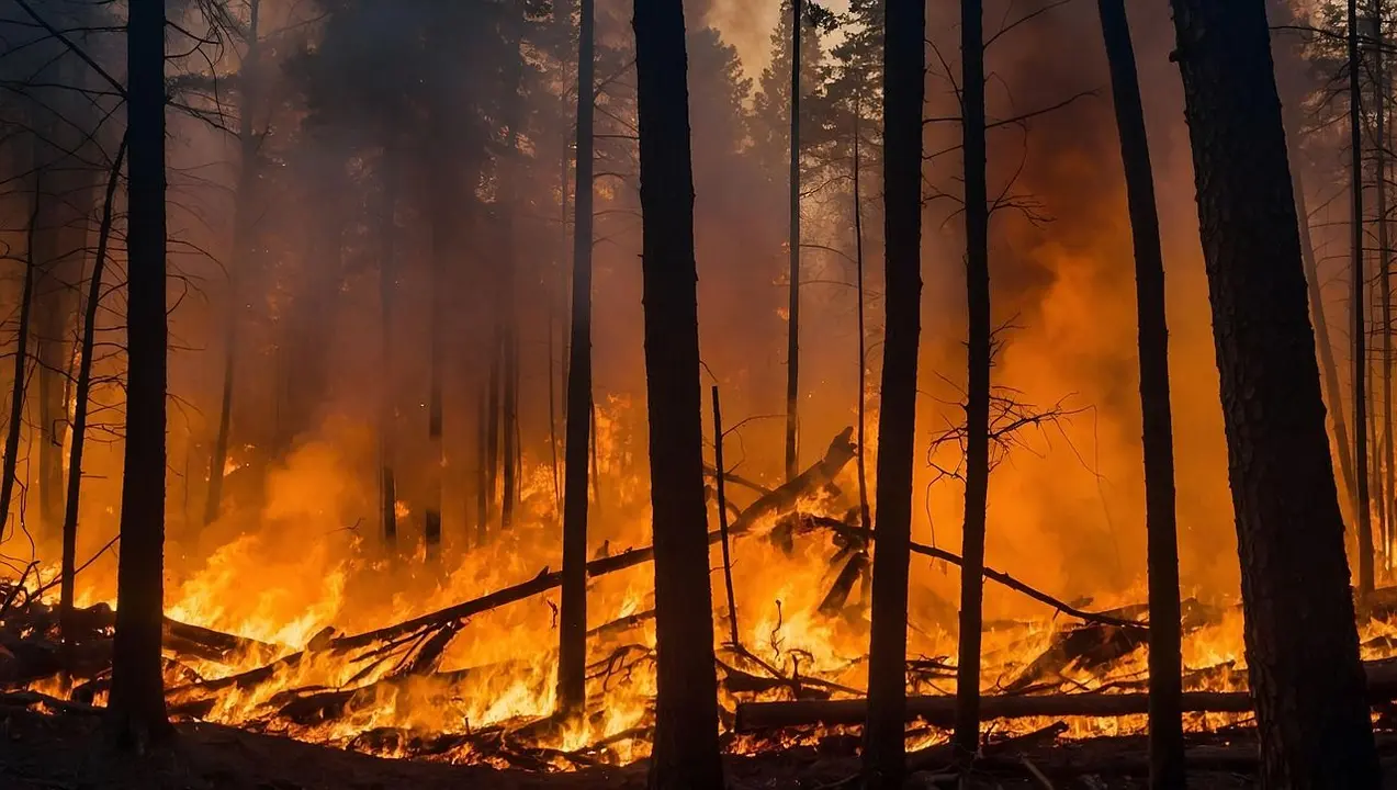 Investigadores y estudiantes de la ULE abordan los avances científicos en incendios forestales extremos en Castrocontrigo y Truchas.