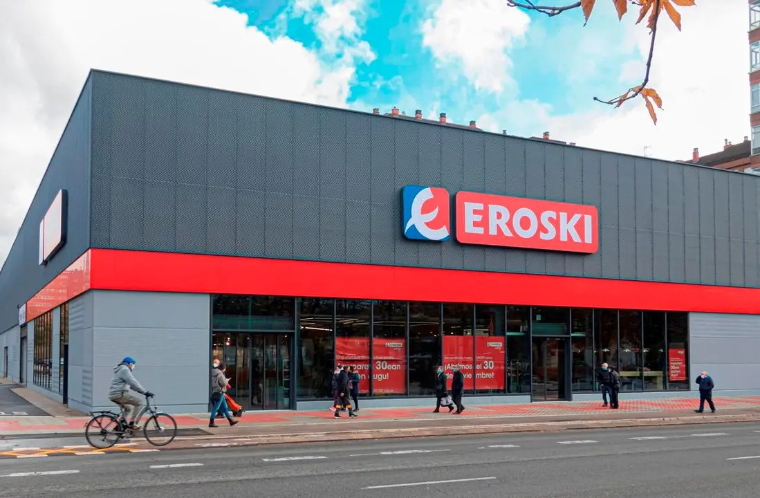 Supermercado del Grupo Eroski.