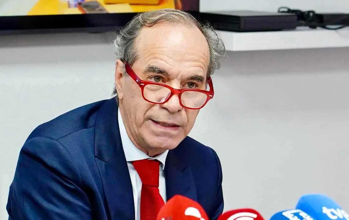 El presidente de la Federación Leonesa de Empresarios, Juan María Vallejo.