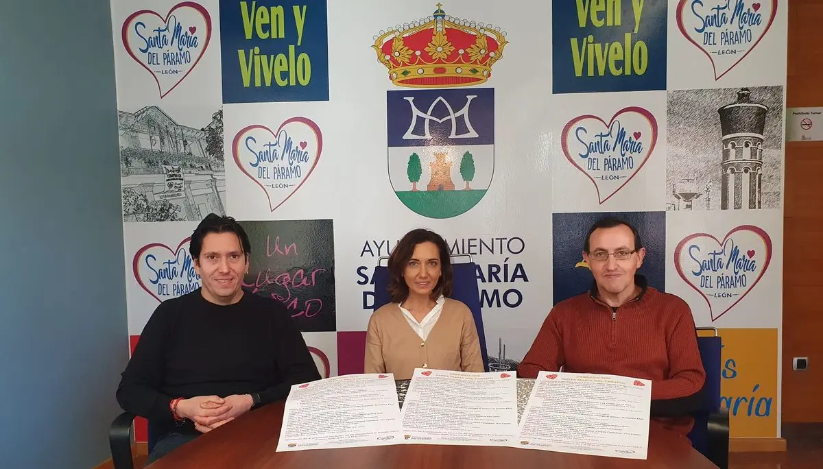 Actividades de febrero 2025 en Santa María del Páramo.