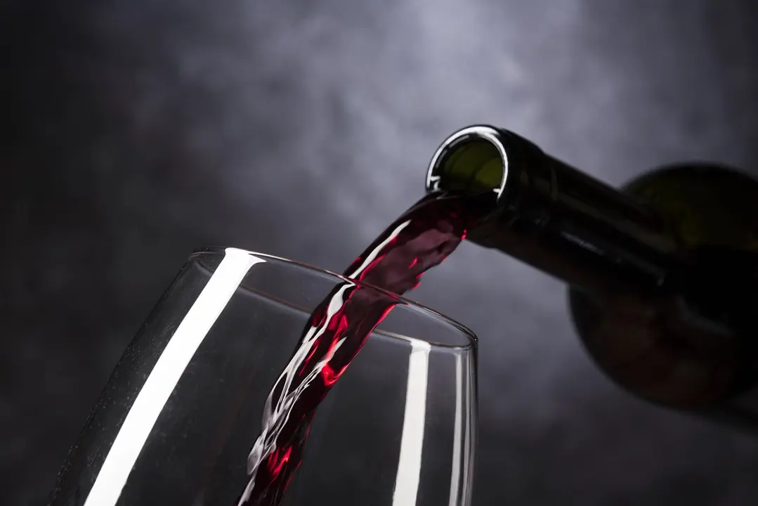 Imagen de archivo de una copa de vino.
