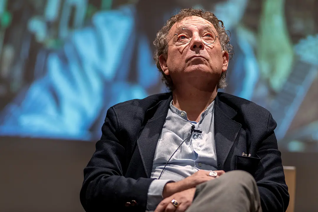 Juan Carlos Mestre, uno de los participantes en los encuentros con alumnos de la provincia de León. Foto: Juan Lázaro