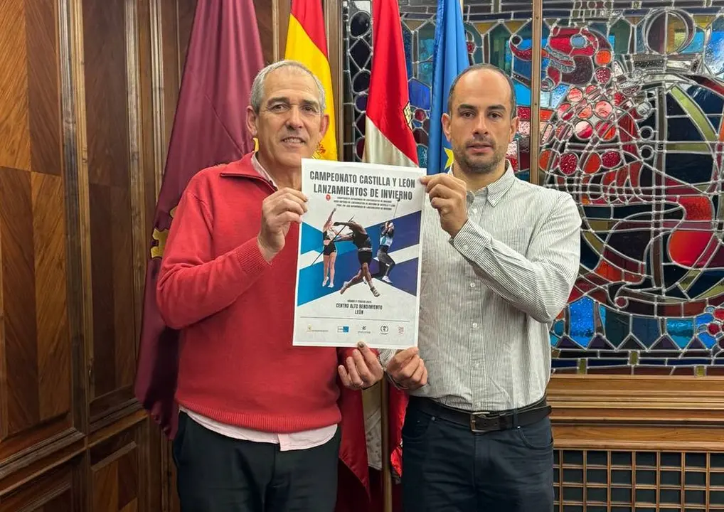 León reúne a los mejores atletas en el Campeonato de Castilla y León de Lanzamientos de Invierno.