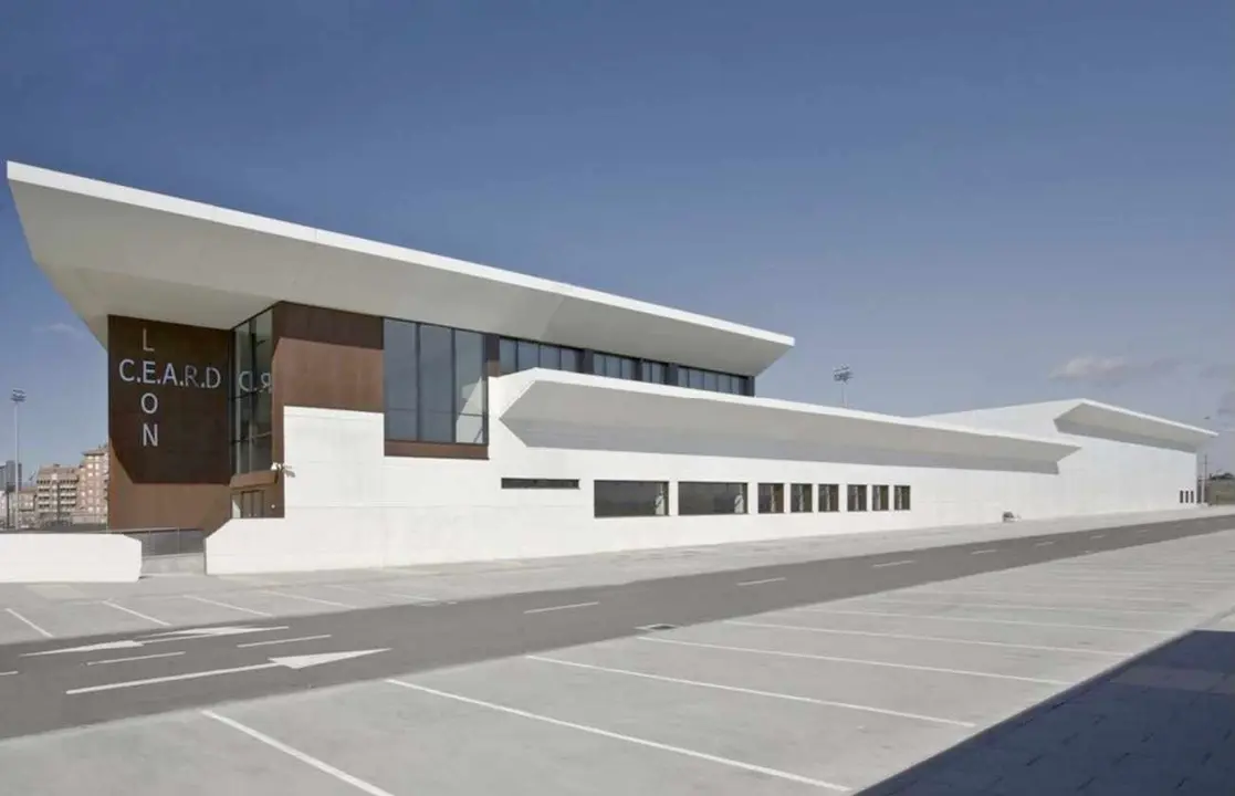 Imagen virtual del CEARD de León, cuyas obras de mejora afectan esencialmente a la mejoría en la eficiencia energética.