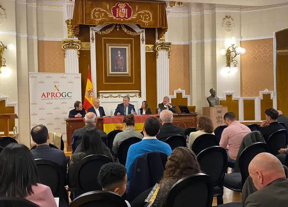 Gala del V Premio de Novela en el ámbito de la Guardia Civil.