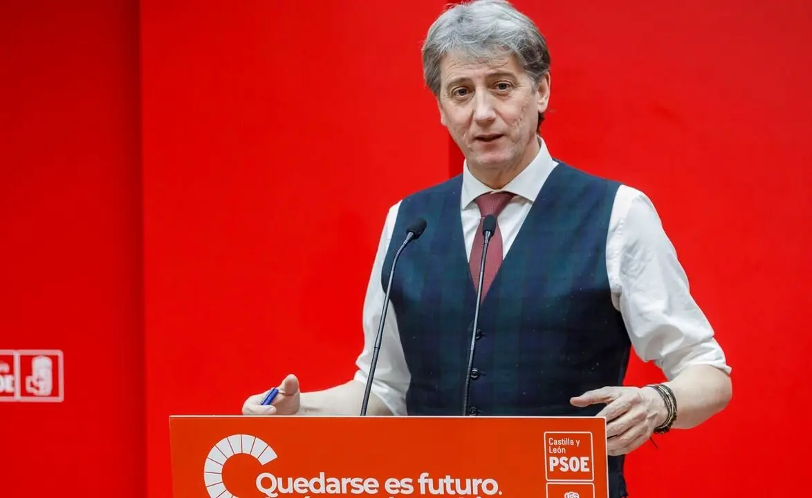 El secretario general electo del PSOECyL, Carlos Martínez.