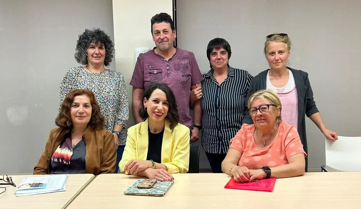 Miembros de la Asociación leonesa para la Prevención y Ayuda de los Trastornos del Comportamiento Alimentario. Foto: página de Facebook de APATCA.