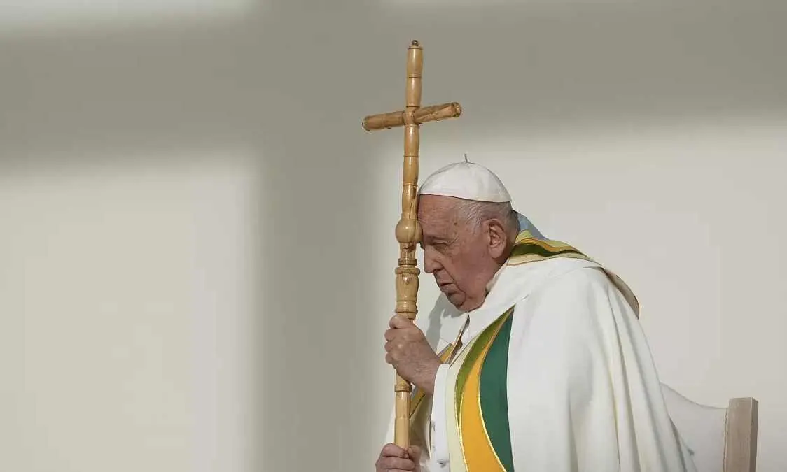 El papa Francisco, durante una de sus intervenciones públicas.