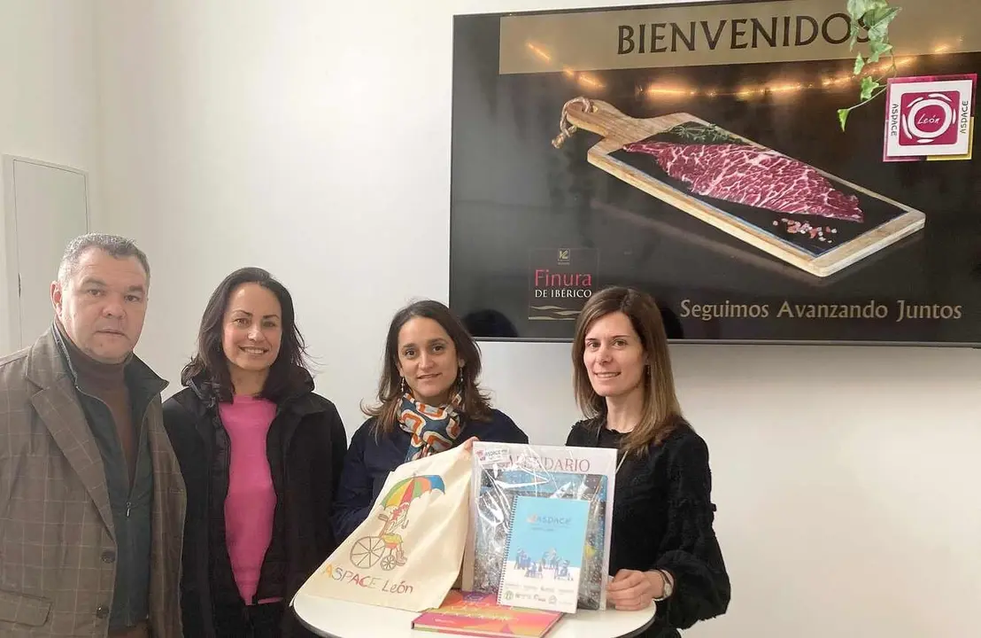 Finura de Ibérico, la marca de cerdo ibérico de referencia, y Embutidos Rodríguez, marca de productos porcinos de capa blanca, de las instalaciones del Grupo Vall Companys en la provincia de León, han firmado un convenio de colaboración con Aspace León.