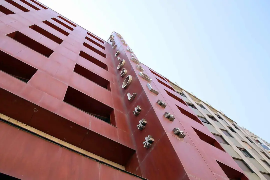 Fachada del Hotel Riosol en León.