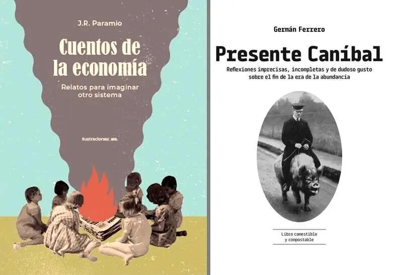 Imagen de la portada de los libros que se presentan en La Casona.