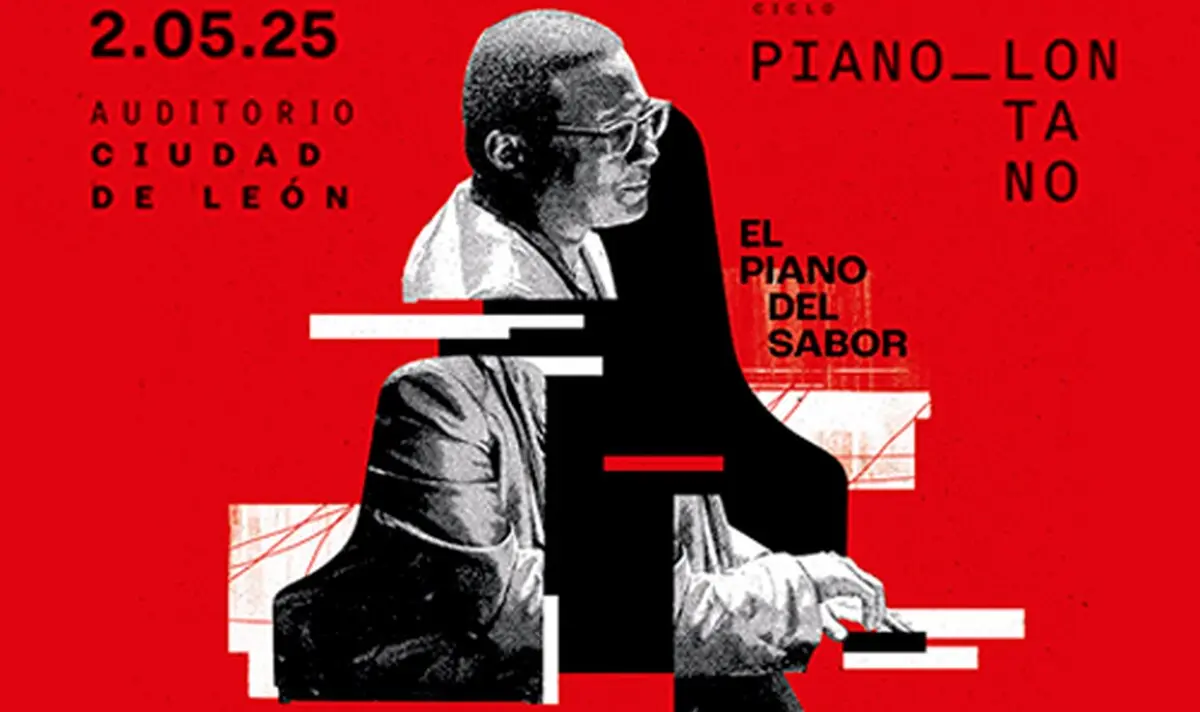 Cartel del concierto de Caramelo de Cuba en el Auditorio Ciudad de León.