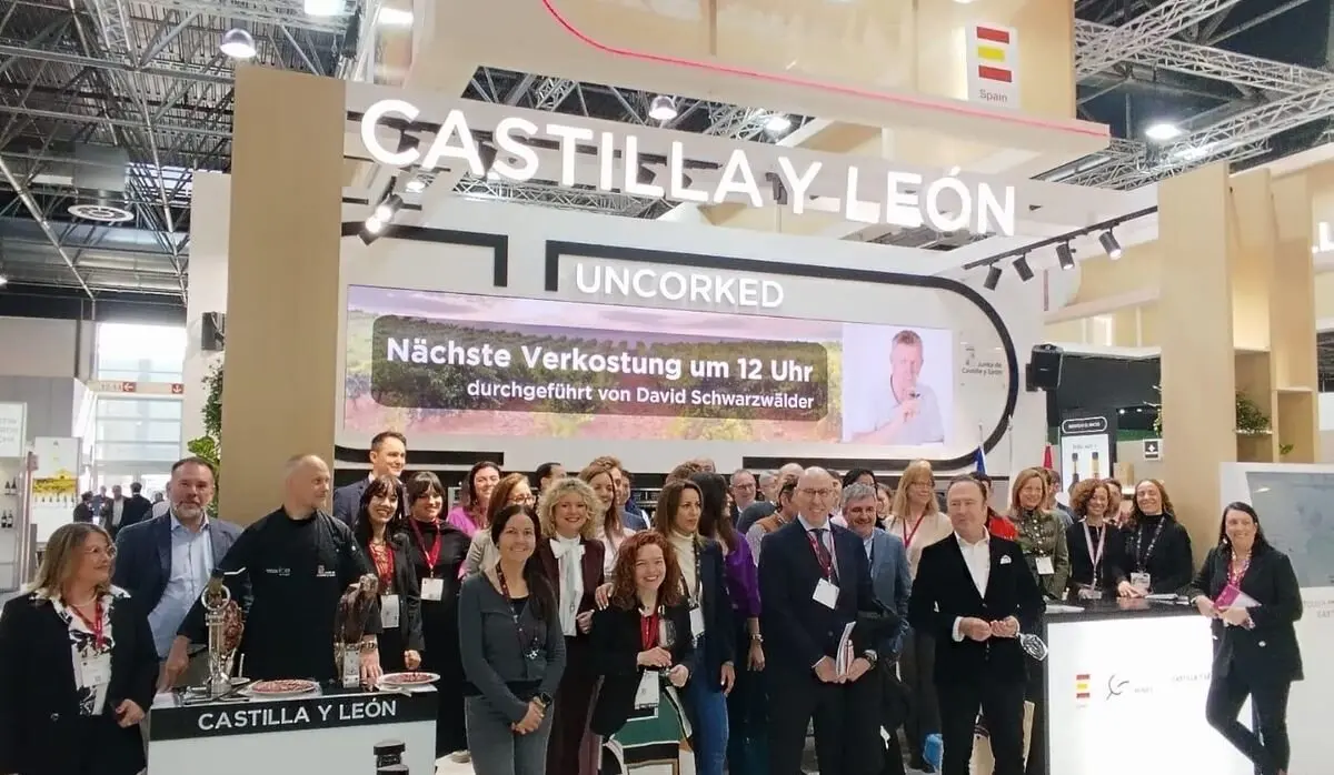 Sección de Castilla y León en ProWein.