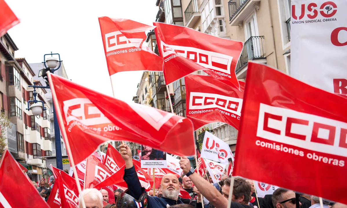 Movilización convocada por CCOO en León