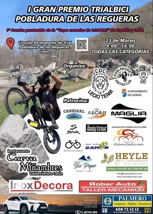 Imagen del cartel promocional de la prueba.