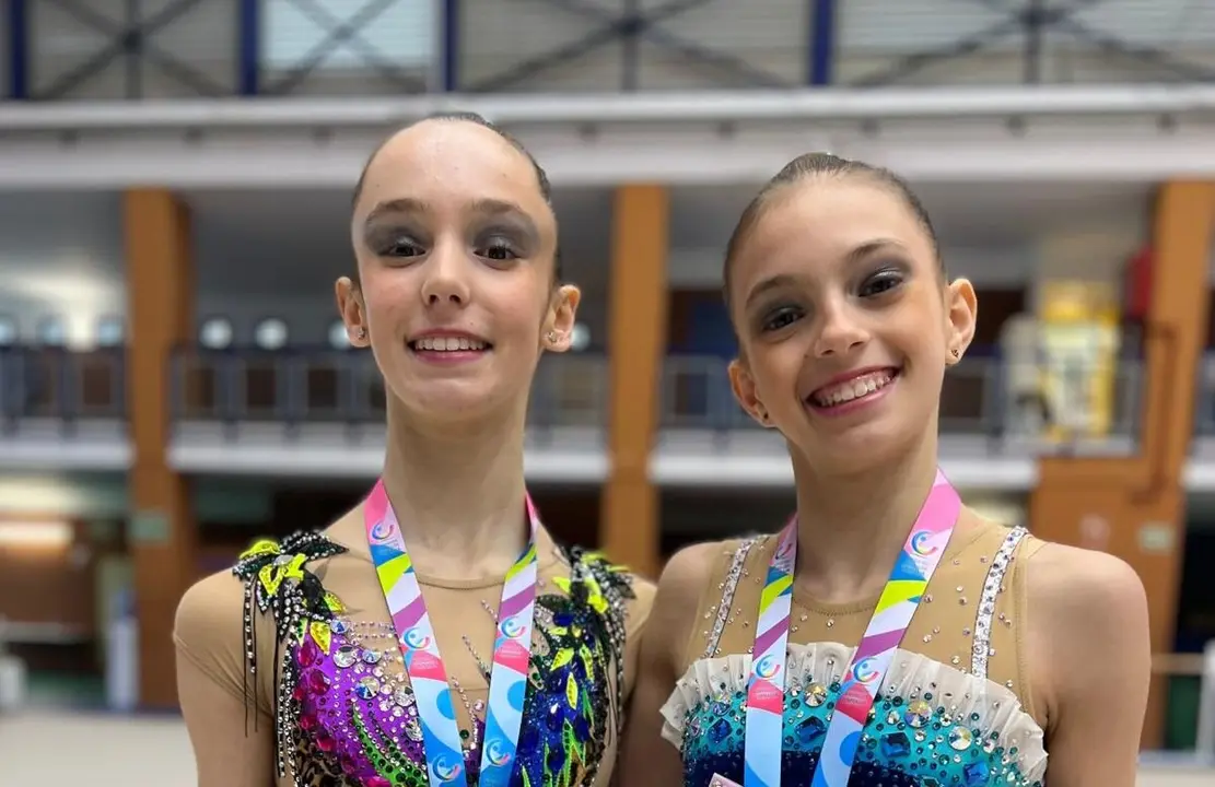 Marta Pérez y Lola Ferro en el Torneo Internacional de Marbella.