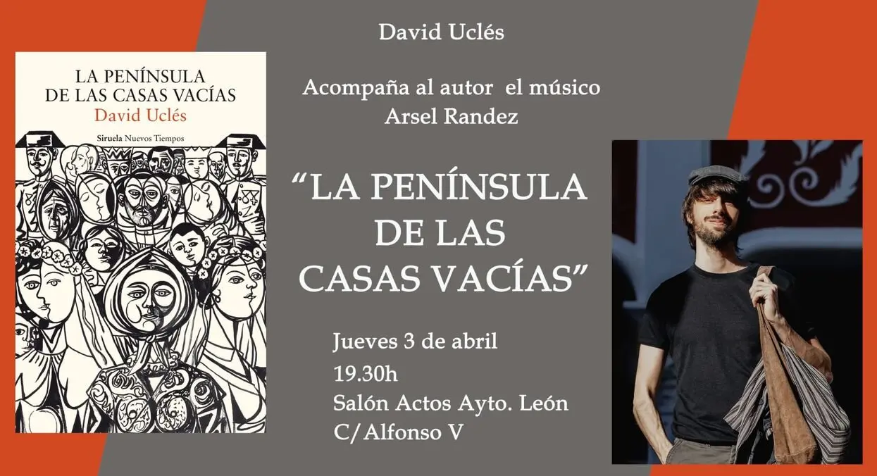 Cartel presentación del 'La península de las casas vacías'.