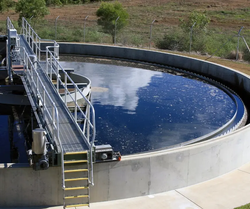 Imagen de archivo de una depuradora.