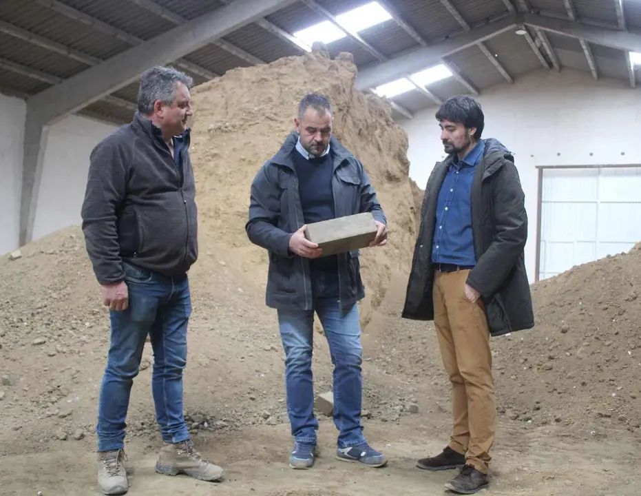 El nuevo material es un producto cien por cien local y reciclable.