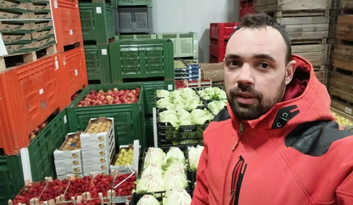 Diego Rodríguez, mayorista de frutas y verduras al frente de Hortalizas Miguel Ángel.