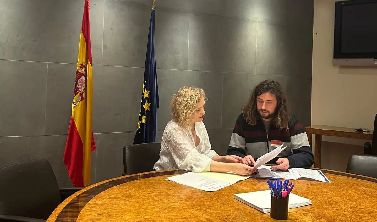 Silvia Franco con la Plataforma en Defensa del Feve.