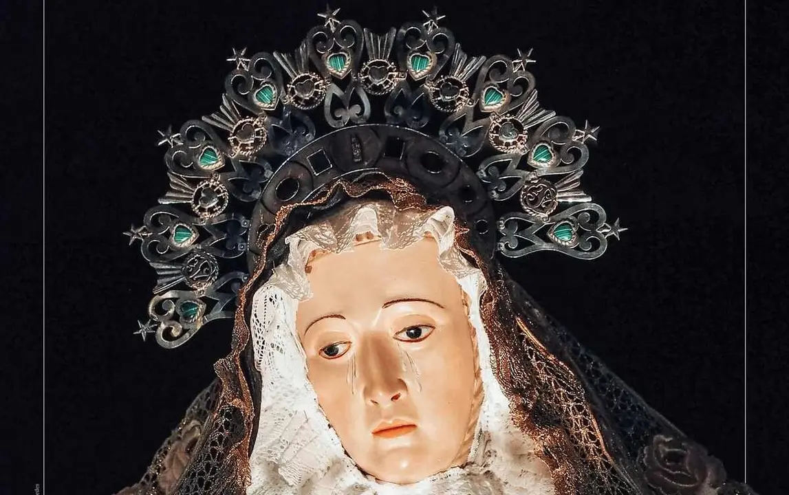 Imagen parcial del cartel de la Semana Santa de Valencia de Don Juan.