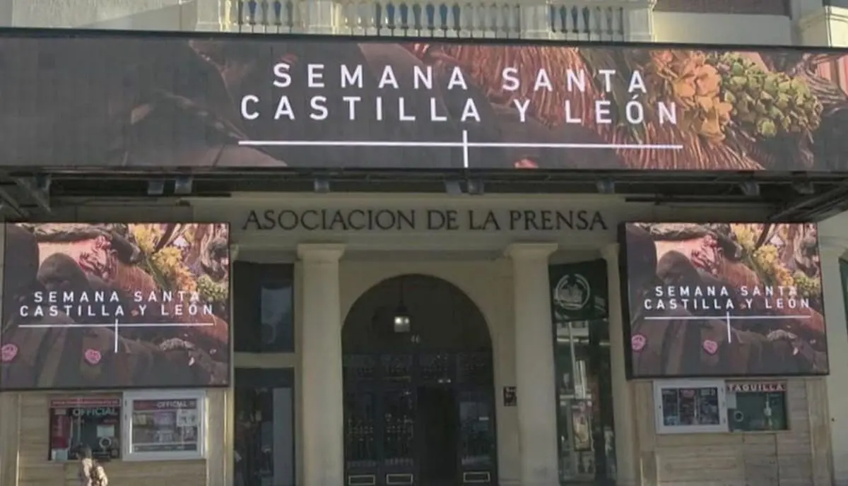 La Junta promociona en el centro de Madrid la Semana Santa de Castilla y León como recurso cultural y turístico.