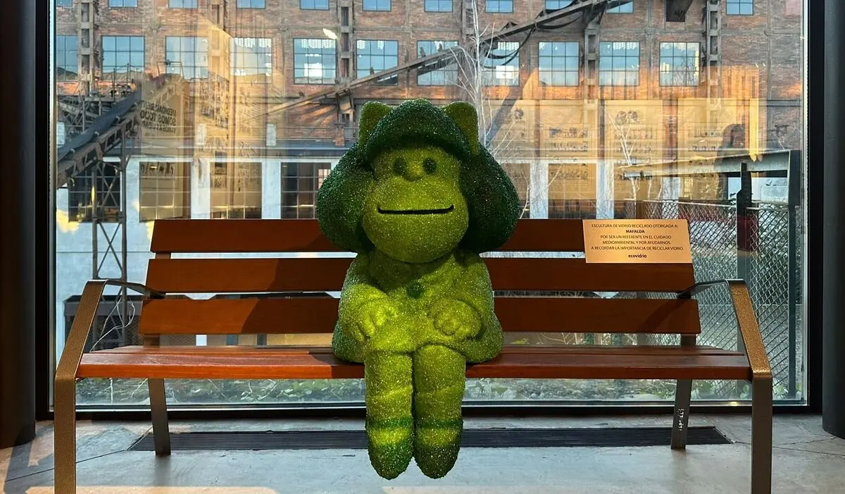 Exposicion de Mafalda en el Museo de la Energía.
