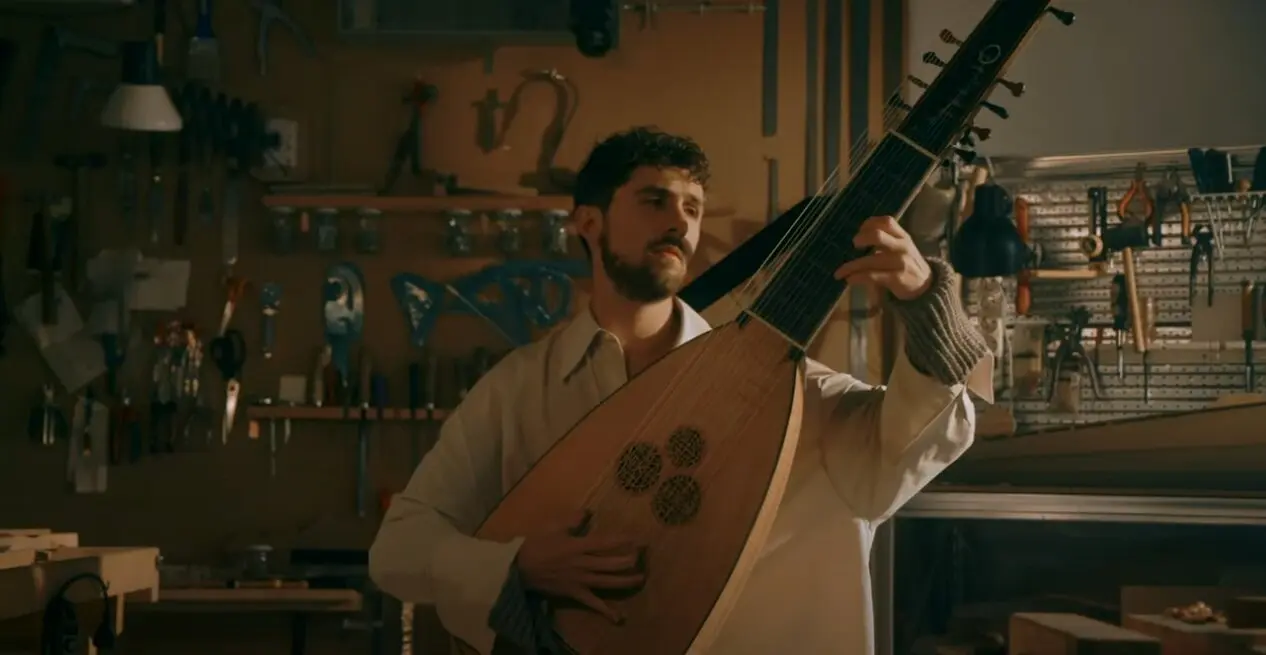 El tiorbista, Nacho Laguna.