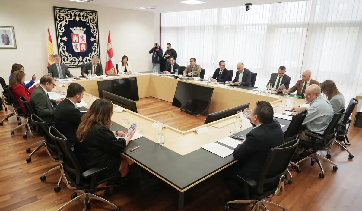 Junta de Portavoces de las Cortes. Foto: Rubén Cacho.