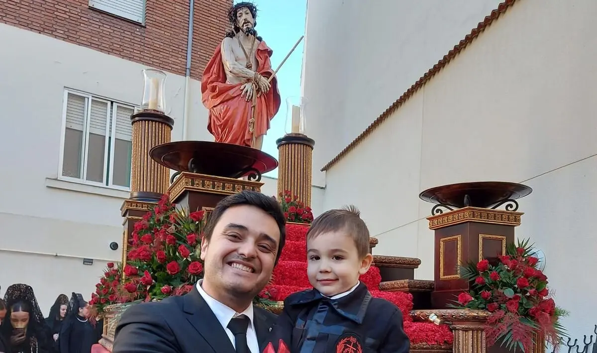 Rubén Robles nos comparte una foto de su Semana Santa.