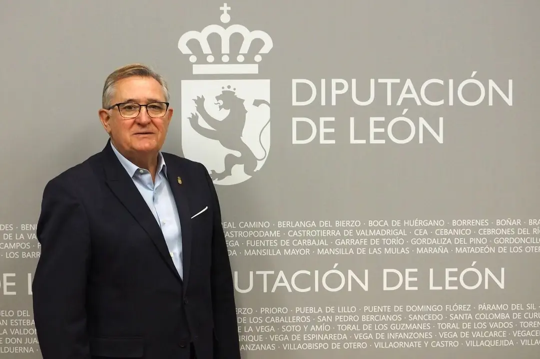 David Fernández, portavoz del PP en la Diputación Provincial de León.
