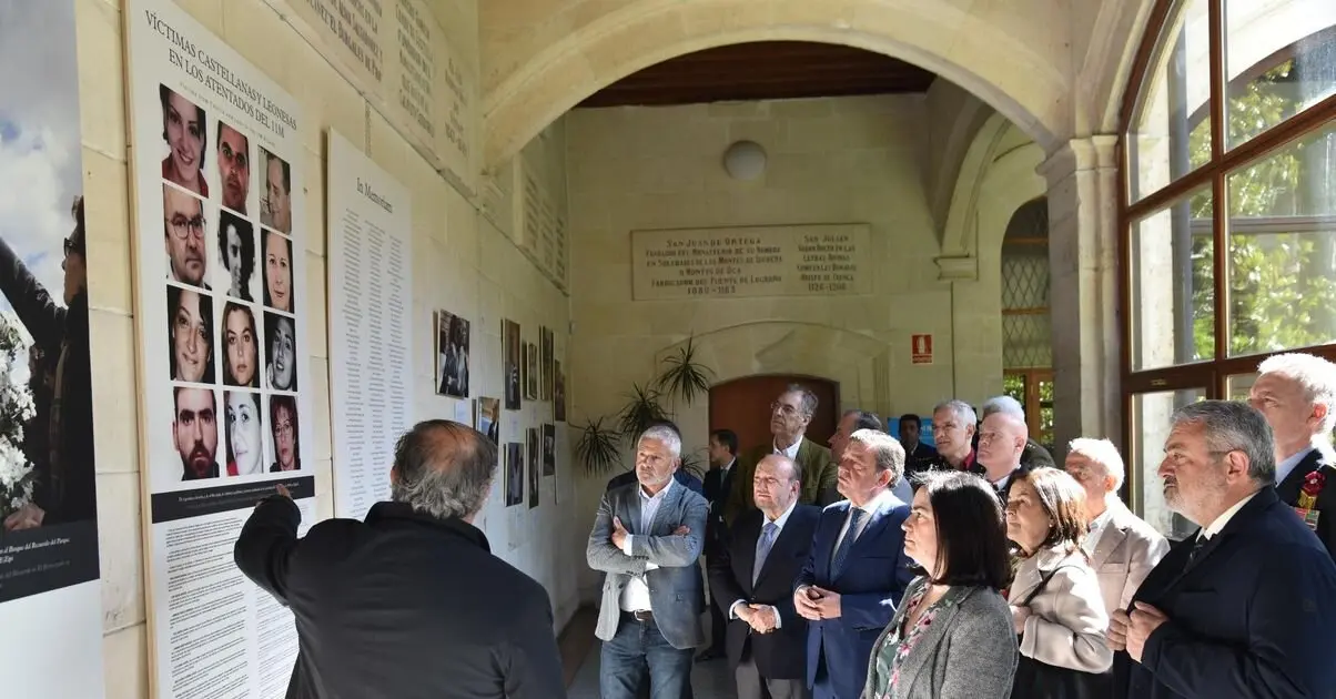 Exposición sobre los atentados del 11M.