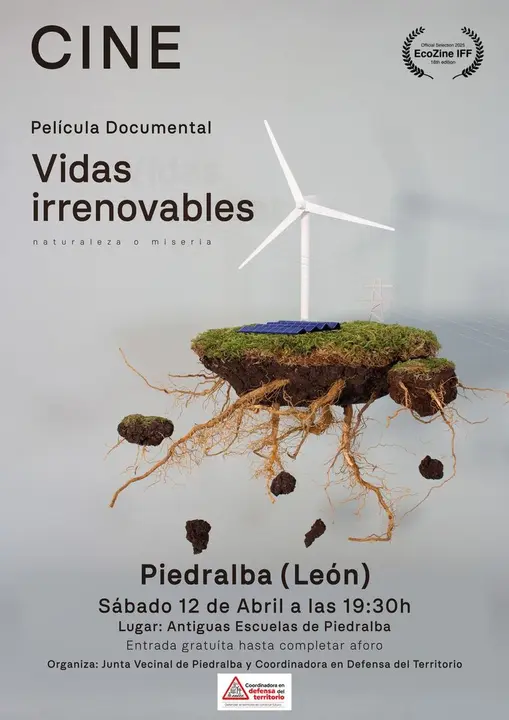 Presentación de 'Vidas irrenovables, naturaleza o miseria' en Piedralba.