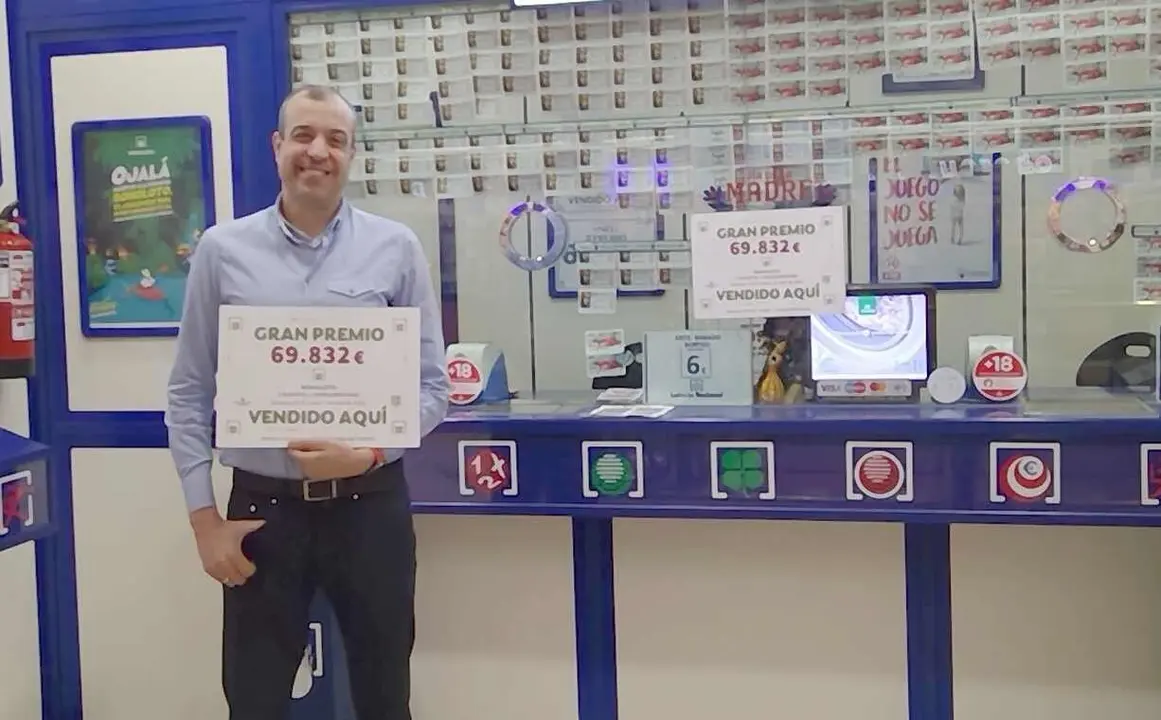 Imagen el puesto de lotería en el que se ha expedido el premio.